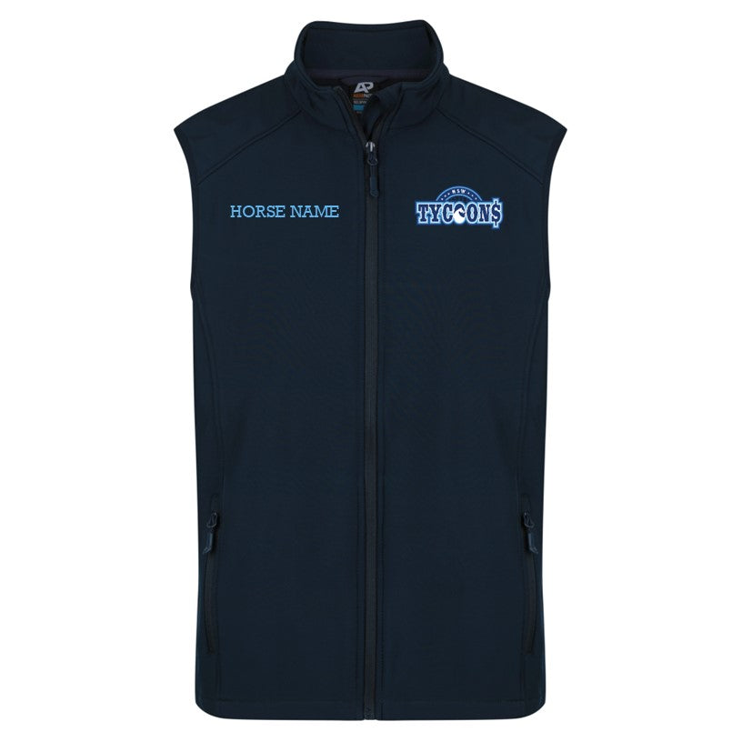 NSW Tycoons - SoftShell Vest Personalised