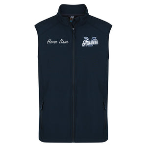 VIC Husslers - SoftShell Vest Personalised