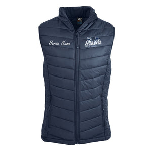 VIC Husslers - Puffer Vest Personalised