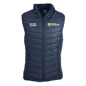 Matt Hoysted - Puffer Vest Personalised