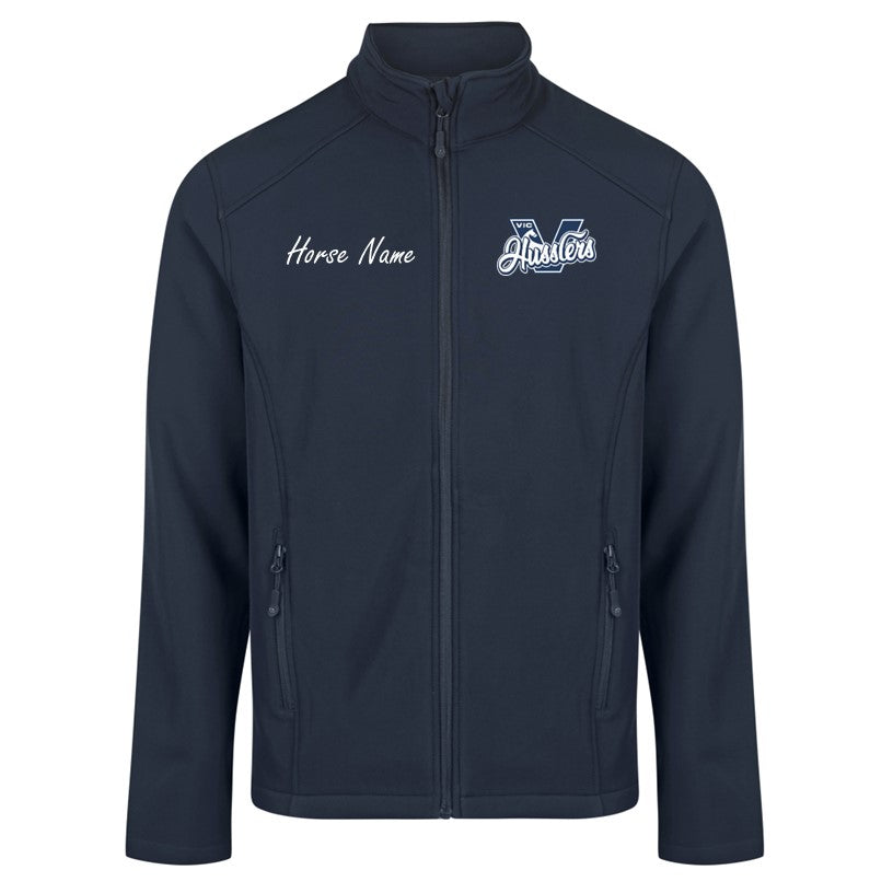 VIC Husslers - SoftShell Jacket Personalised