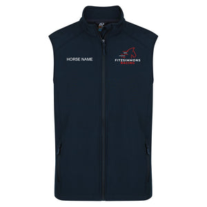 Fitzsimmons Racing - SoftShell Vest Personalised