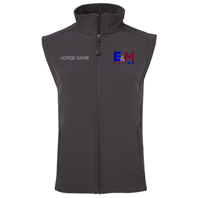 E&M - SoftShell Vest Personalised