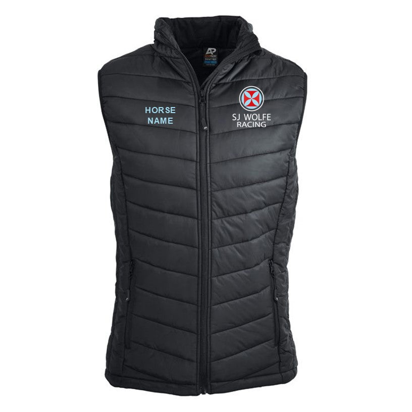 SJ Wolfe - Puffer Vest Personalised