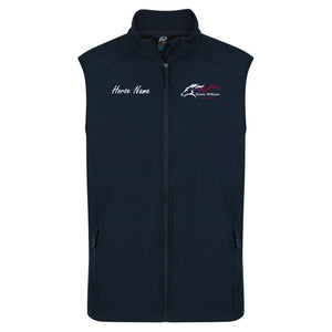 Danny Williams - SoftShell Vest Personalised