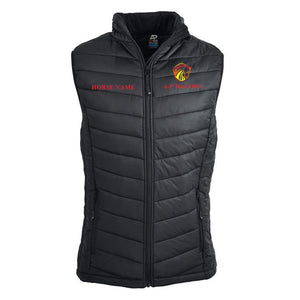 Aaron Pateman - Puffer Vest Personalised