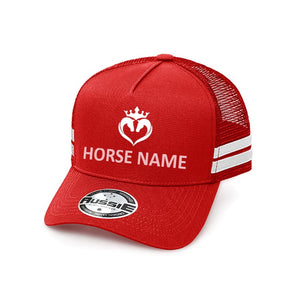 Queen of Hearts Racing - Premium Trucker Cap Personalised