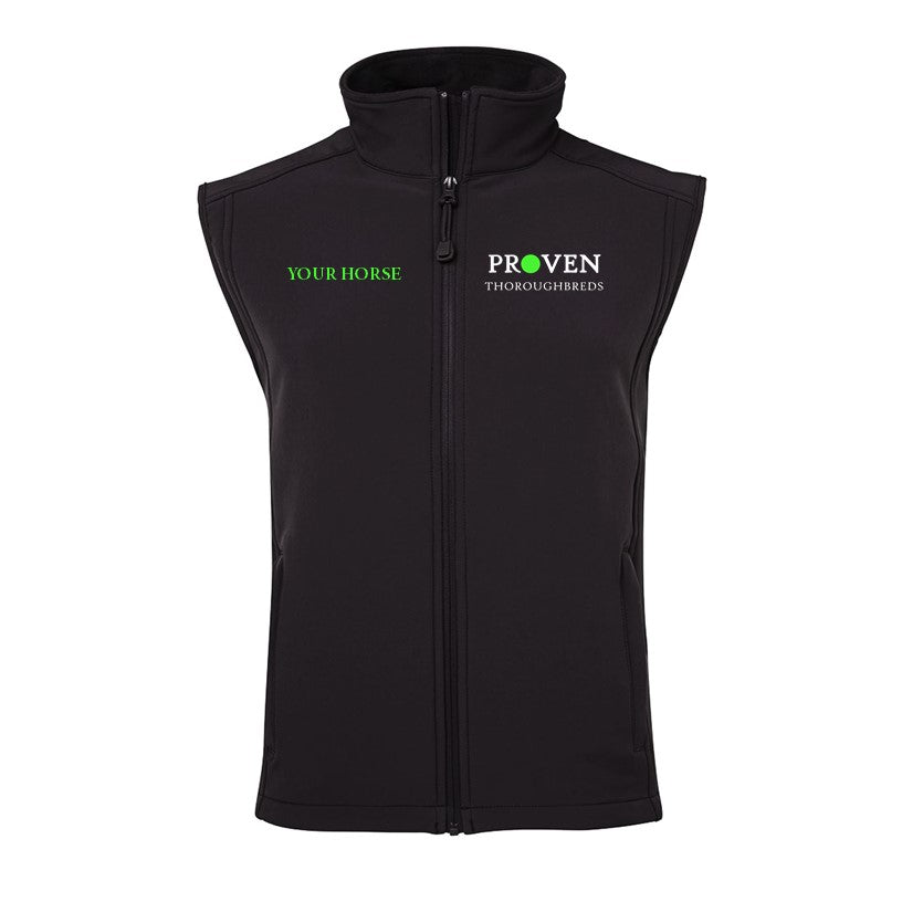 Proven Thoroughbreds - SoftShell Vest Personalised